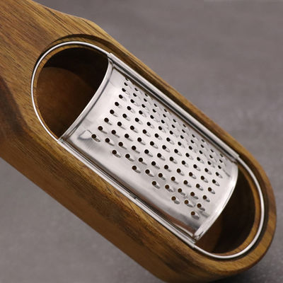 Wood Handle Cheese Grater Advanced Vegetable Slicer Chopper for Quick and Easy Food Prep