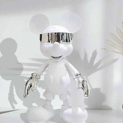 Modern Ceramic Decor featuring Cyberpunk Mickey Mouse for Multi-Functional Space