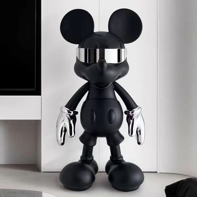 Modern Ceramic Decor featuring Cyberpunk Mickey Mouse for Multi-Functional Space