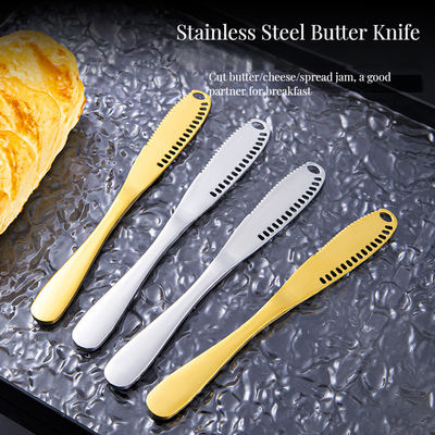 Bamboo Handled Cheese Spreader Knives Set of 2 for Spreading Condiments and Butter