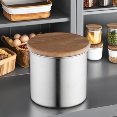 Commercial Buyers Multiple Sizes Stainless Steel Vacuum Storage Jar for Smoothie Bars