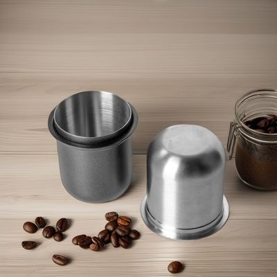 Smoothie Bars' Essential Stainless Steel Coffee Dosing Cup with Hands-Free Design