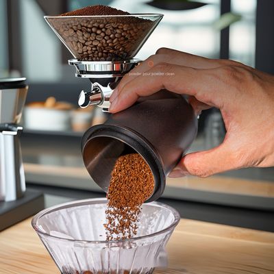 Coffee Storage Jar Modern Stainless Steel Plastic Microwaveable Espresso Machines Kitchen