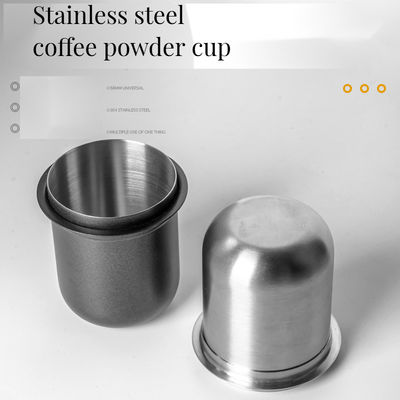 PP Plastic Carved Inverted Powder Cup for Universal Espresso Machines Modern Design