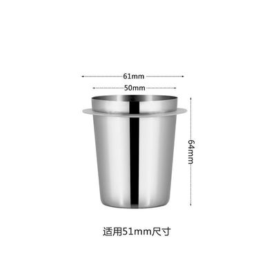 Eco-Friendly Espresso Powder Feeder with Coffee Dosing Cup Precision WDT Tools 51/58mm