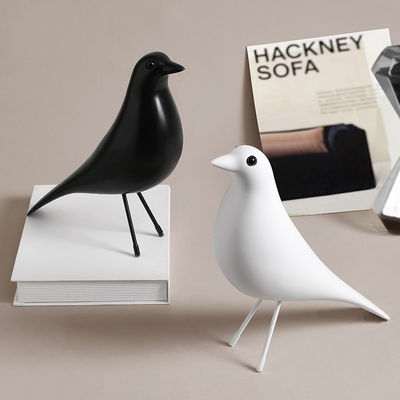Multicolor Resin Bird Ornaments for Home Living Room Tables Custom Shape and Style