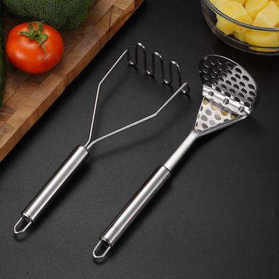 1 Piece Durable Kitchen Tool Undulating Potato Press for Manual Baby Food Mashing