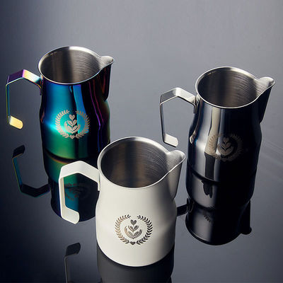 Stainless Steel Milk Pitcher for Foam Art in Espresso and Latte Function Foam Milk