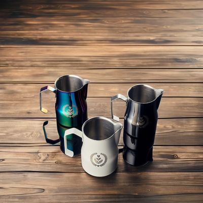 Coffee Tea Tools 350ml/500ml Stainless Steel Latte Art Milk Pitcher for Espresso Jug