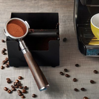 Shock Absorbent Non-Slip Base Silicone Knock Box for Perfect Tea and Coffee Grinding