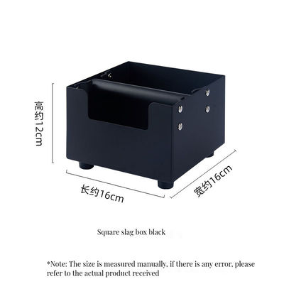 Shock Absorbent Silicone Cuboid Knock Box for Coffee Tea Tools Customized Size BAMBOO
