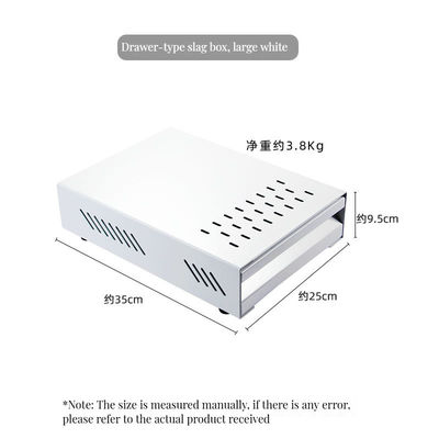 Coffee Tea Tools Thickened Drawer Type Stainless Steel Coffee Knock Container with Rod