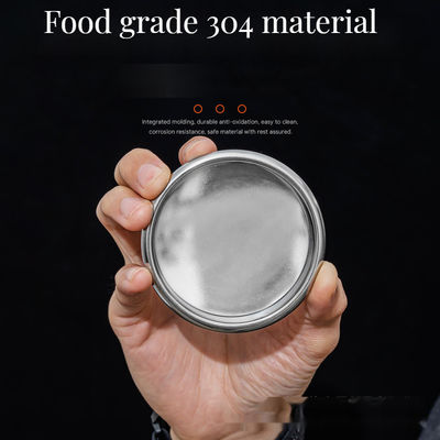 58mm Durable Classic Style Stainless Steel Blind Basket Single Pack Portafilter Cleaning Tool for Coffee Tea