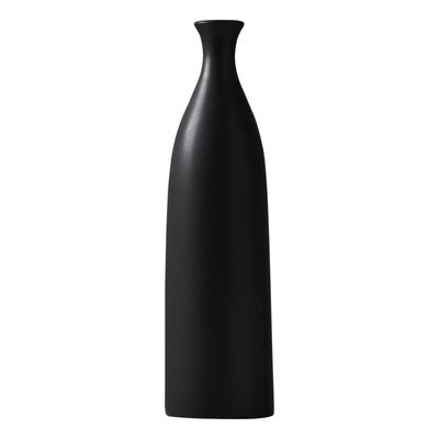Tabletop Vase for Modern Simple Black and White Ceramic Living Room Decor Size Medium