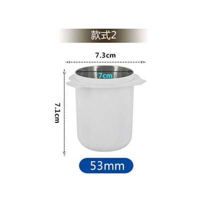 Coffee Dosing Ring 51/58mm Aluminum Alloy Sniffing Mug Powder Feeder Espresso Tools Cup