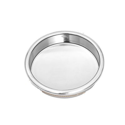 58mm Classic Design Stainless Steel Blind Cleaning Basket for Coffee Tea Filters Home