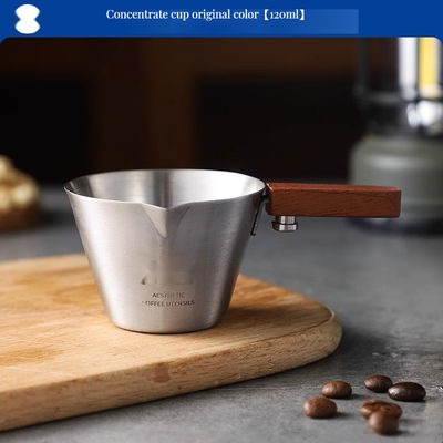 Melamine Plastic Type 120ml Espresso Shot Cups for Milk Frothing and Coffee Brewing