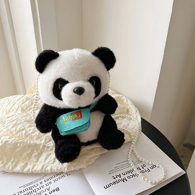 INS Style Kawaii Bamboo Tube Panda Set Plush Toy OEM/ODM for Children's Birthday Gift