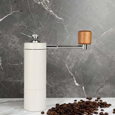 Modern Design Style Ceramic Burr Manual Coffee Bean Grinder with Adjustable Settings