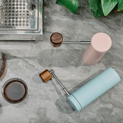Modern Design Style Ceramic Burr Manual Coffee Bean Grinder with Adjustable Settings