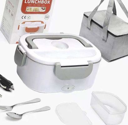 Convenient 238*170*108mm Portable Self-Heating Electric Lunchbox with 2 Lattice Quantity