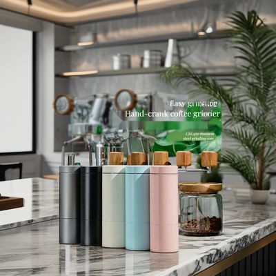 Eco-friendly Ceramic Burr Manual Coffee Bean Grinder Perfect Houseware for Coffee Lovers