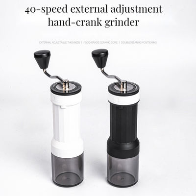 Modern Design Handheld Coffee Grinder with Customized Color and Portable Plastic Body