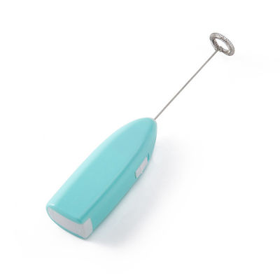 Handheld Electric Milk Frother with Foam Feature and Stand Rechargeable Silicone Wood