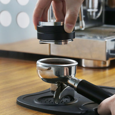 Metal Coffee Leveling Tool for Cafe Accessories 54mm Dual Head Espresso Tamper Distributor