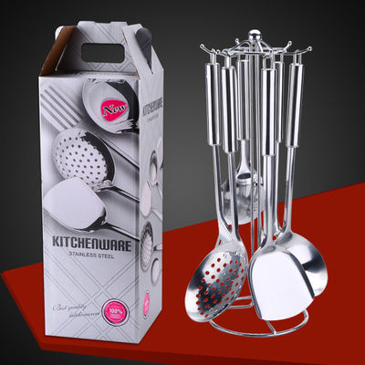 Restaurant Hotel Stainless Cutlery Set Durable Kitchen Tools with Knife Fork Spoon