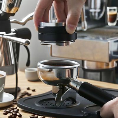 54mm 58mm Dual Head Stainless Steel Coffee Tamper Leveler for Eco-Friendly Extraction
