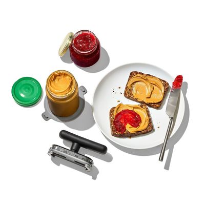 Stainless Steel Kitchen Tool Accessory-12.7*5*7.1CM Can Opener for Wine Bottle and Jar