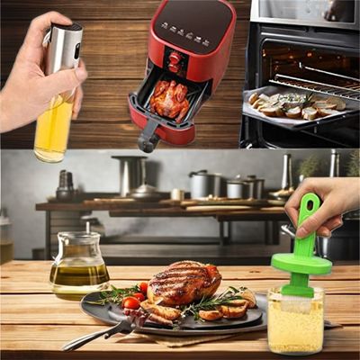 Durable Kitchen Tools Portable Stainless Steel Utensils for Baking Salad and BBQ
