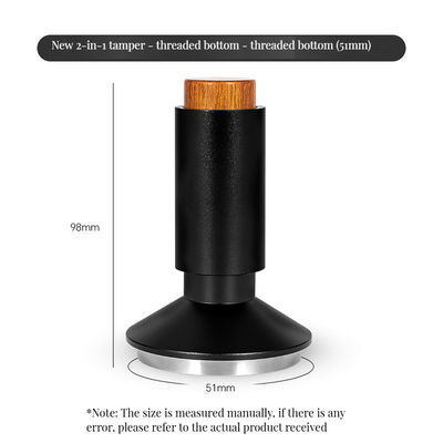 Professional Barista Essential 2-in-1 Constant Pressure Coffee Tamper with WDT Needles