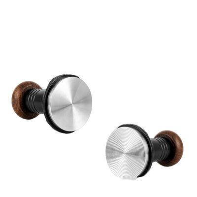 Baristas' Essential Adjustable Depth 51/53/58mm Coffee Tamper Set with Solid Wood Handle