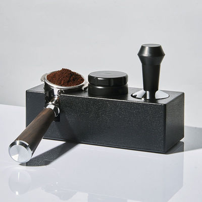 58mm Portafilter Holder for Espresso Enthusiasts and Modern ABS Coffee Tamper Stand