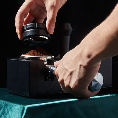 58mm Portafilter Holder for Espresso Enthusiasts and Modern ABS Coffee Tamper Stand