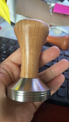 Metal Plastic Type Coffee Tamper Portable 51mm 53mm 58mm Espresso Tamper for Baristas
