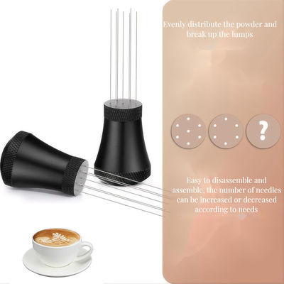 Classic Style Ceramic Coffee Mixing Stand for Precise Distribution of Espresso Powder