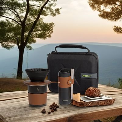 Pour Pot Ceramic Porcelain Coffee Cup Outdoor Coffee Maker Kit for Coffee Enthusiasts
