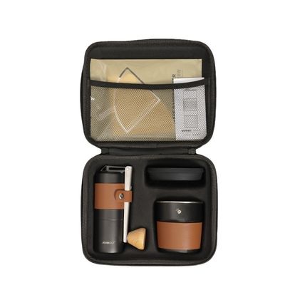 Enjoy Freshly Brewed Coffee Anywhere with Our Hand Brewed Pour Over Travel Set