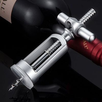 Stainless Steel and Zinc Alloy Wine Opener Multifunction Corkscrew for Laser Option