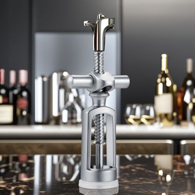Multifunction Stainless Steel Wine Openers with Zinc Alloy Laserable Printable Gift