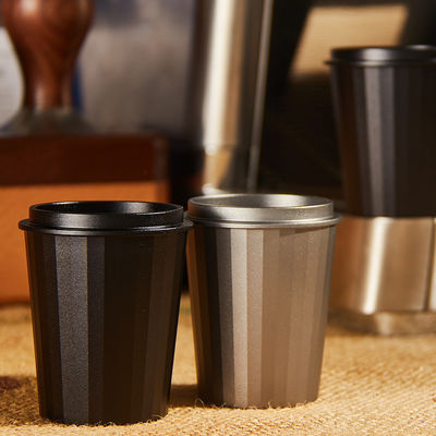 Customized End Stainless Steel Coffee Dosing Cup for Baristas Modern Design Eco-Friendly
