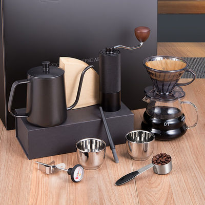 Upgrade Your Coffee Experience with this Glass Coffee Set and Pour Over Coffee Maker