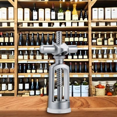 Multifunction Red Wine Bottle Corkscrew Opener Zinc Alloy Metal Bar Accessories Made