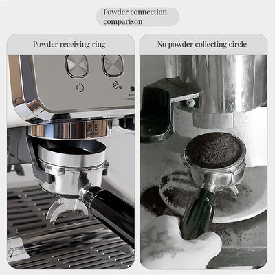 Stainless Steel Coffee Beans Tamper Eco-Friendly 51MM 58MM Magnetic Coffee Dosing Ring