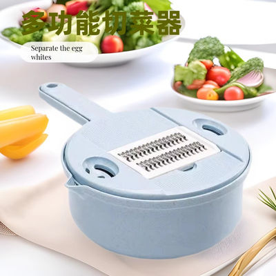 Vegetable Choppers Compact Style Slicer Bowl Shaped Multifunction Fruit Cutting Tools
