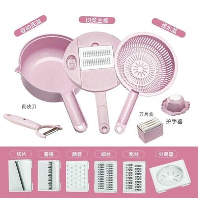 Vegetable Choppers Compact Style Slicer Bowl Shaped Multifunction Fruit Cutting Tools