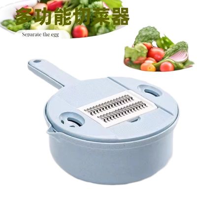Logo Customized Stainless Steel Bowl Shaped Slicer Versatile Bamboo Tool for Chopping